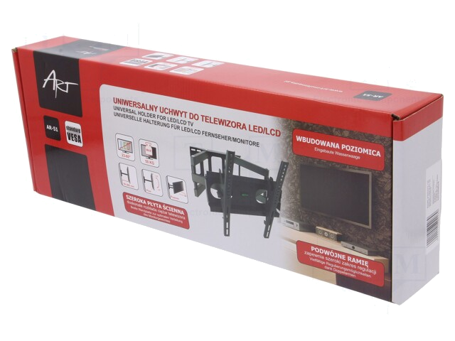 LCD/LED-houder; kipbaar LCD/LED-houder; kipbaar